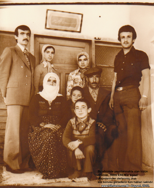 Muhsin EREN Ailesi, 1977, Yahyalı.