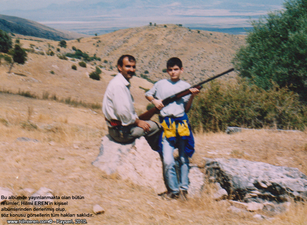 Oğlum Mehmet Akif ile Kayapınar